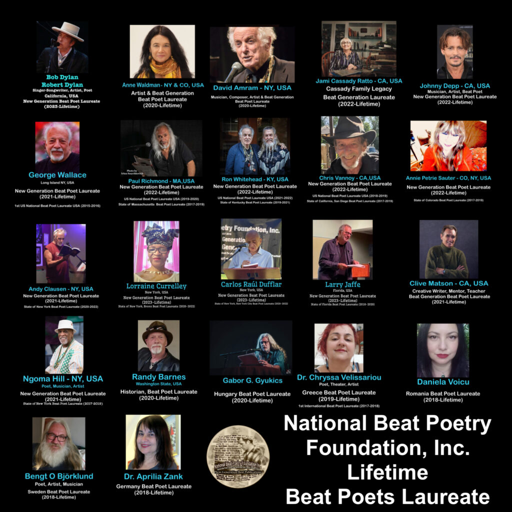 Lifetime Beat Poets Laureate